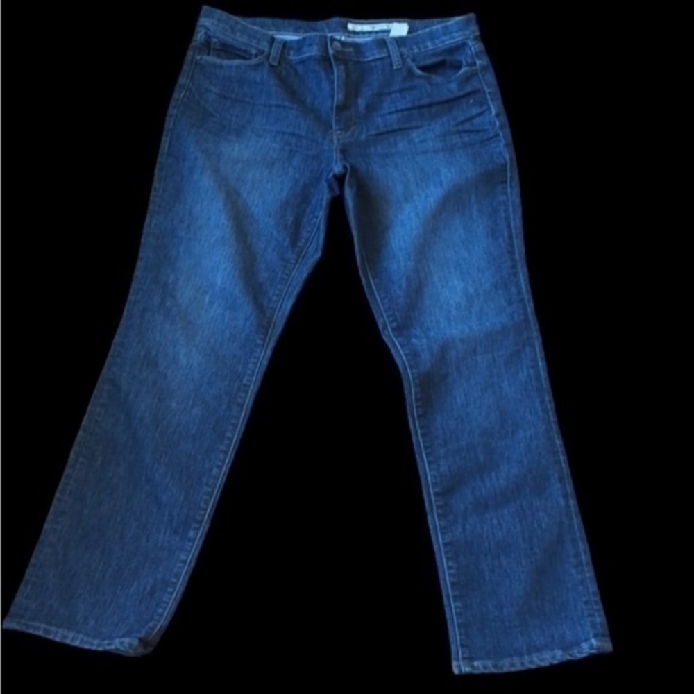 DKNY Jeans petites straight leg denim jeans size 14P
